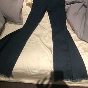 NWT show me your Mumu denim bells